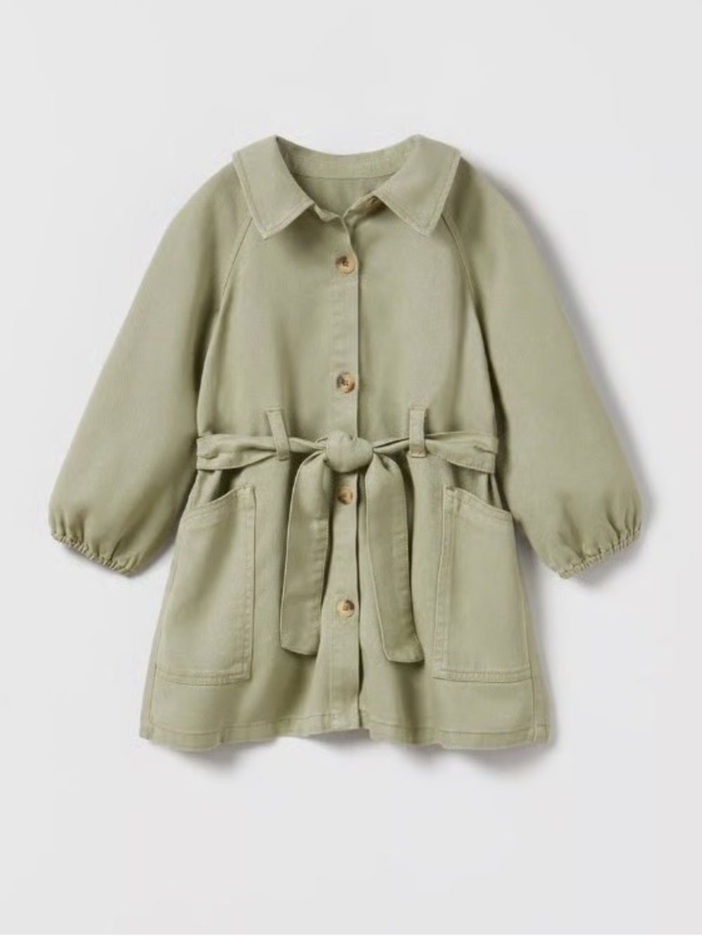 Zara Kids 3-4Y Flowy Shirt Dress